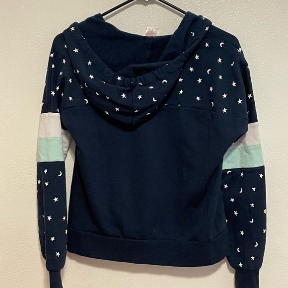 No Boundaries Size Small Blue Star Hoodie - Picture 8 of 8